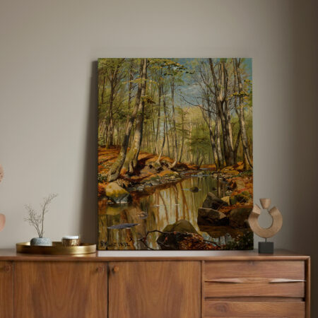 A wooded river landscape (1892)