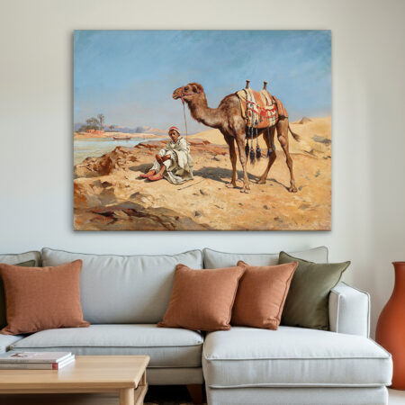Arabe dans le desert (1885)