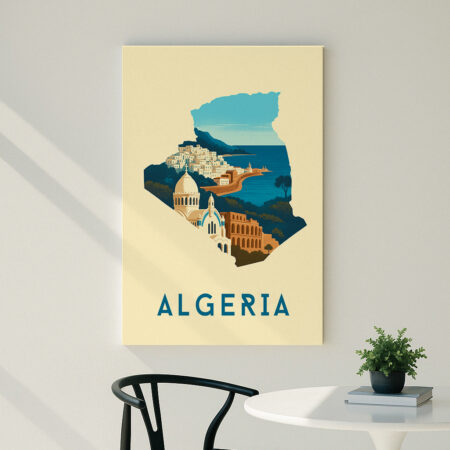 Carte Algérie (Notre Dame)