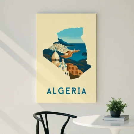 Carte Algérie (Notre Dame)