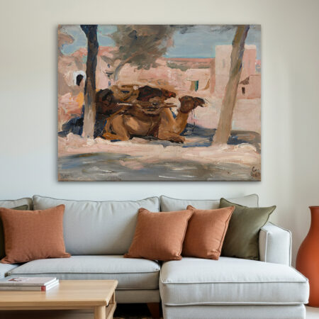 Chameau, Voyage en Palestine  (1901)