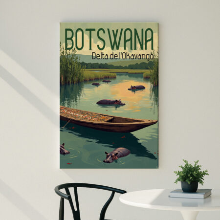 Dela de l'Okavango, Botswana