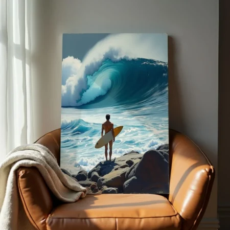 Face à la vague