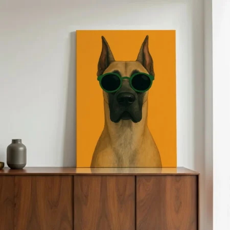 Grand Danois a Lunettes
