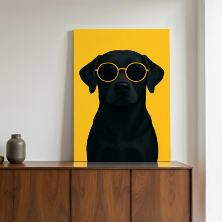 Labrador a Lunettes