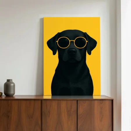 Labrador a Lunettes
