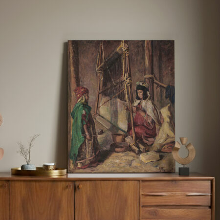 Les fileuses à Bou Saâda (1922)