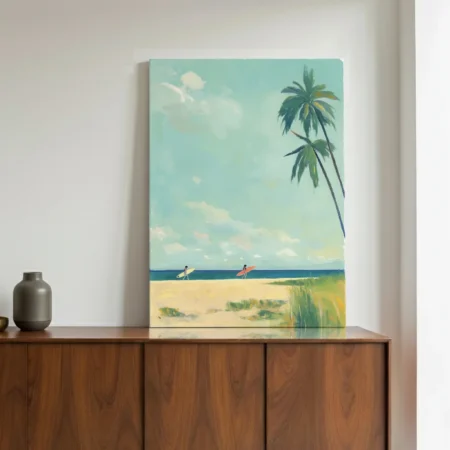 Matinée à la plage