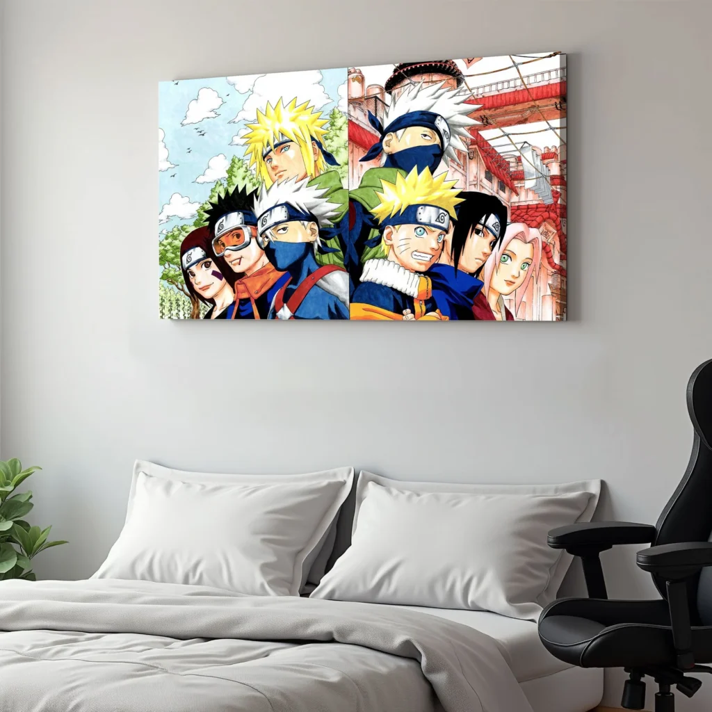 Minato et Kakashi