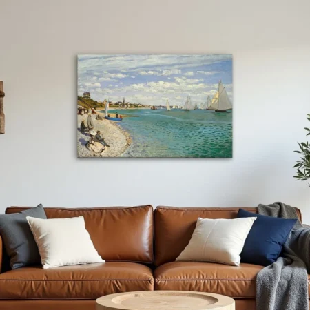 Monet, Plage de Sainte Adresse