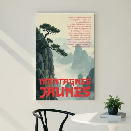 Montagnes Jaunes, Chine