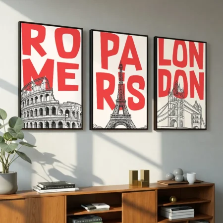 Monuments Europe (Lot de 3)