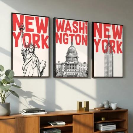 Monuments USA (Lot de 3)
