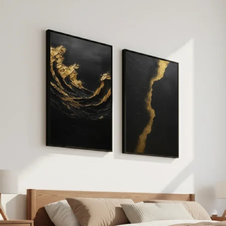 Noir Doré (Lot de 2)