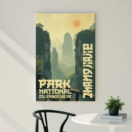 Park du Zhangjiajie, Chine