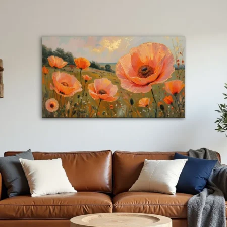 Pavots Corail