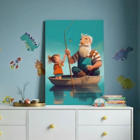 Péche avec papa
