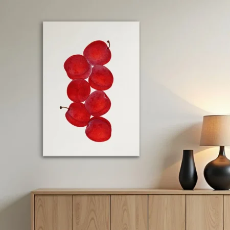 Pêches rouges