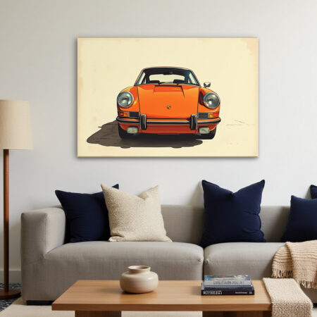 Porsche 911 Orange