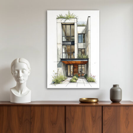 Sketch Aquarelle (Façade)