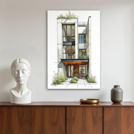 Sketch Aquarelle (Façade)