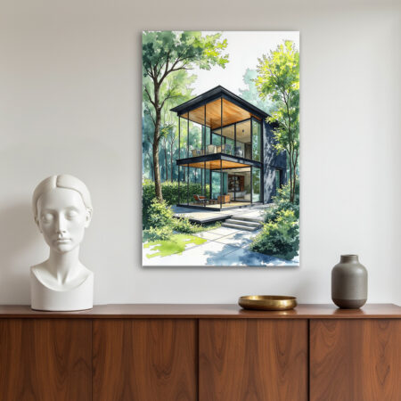 Sketch Aquarelle (Havre Moderne)