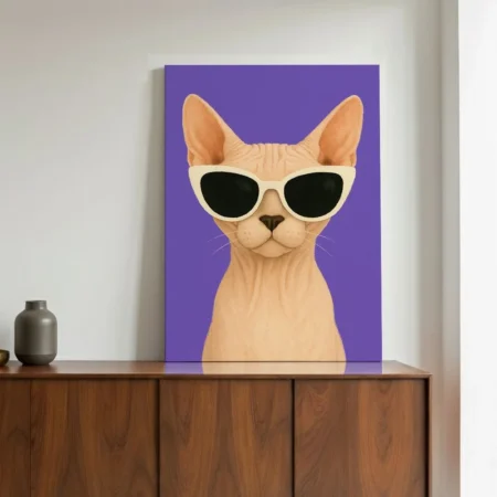Sphynx a Lunettes