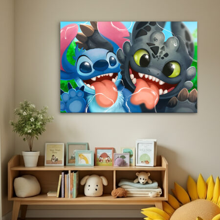 Stitch et Toothless