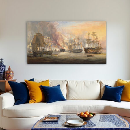 The bombardment of Algiers, 27 August 1816 (1841)