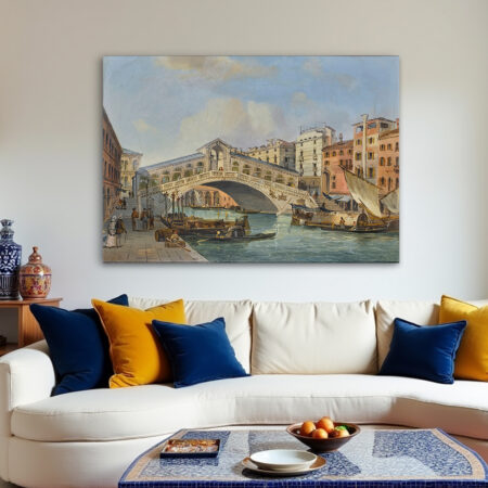 Venice, Vue sur le pont Rialto