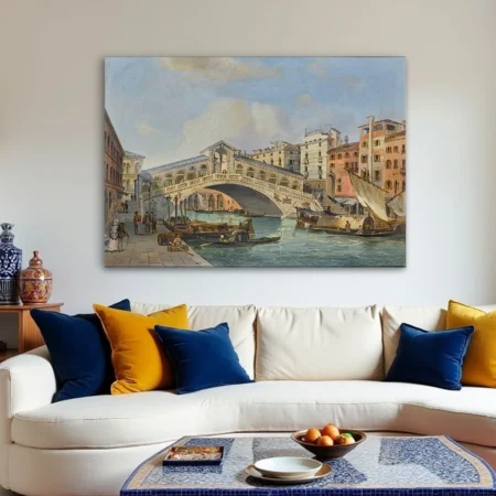 Venice, Vue sur le pont Rialto