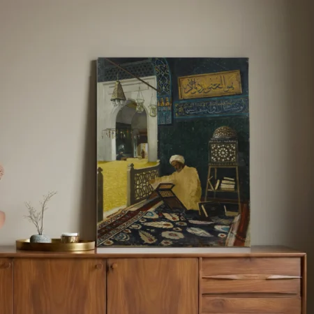 Reciting The Quran 1910 Osman Hamdi Bey